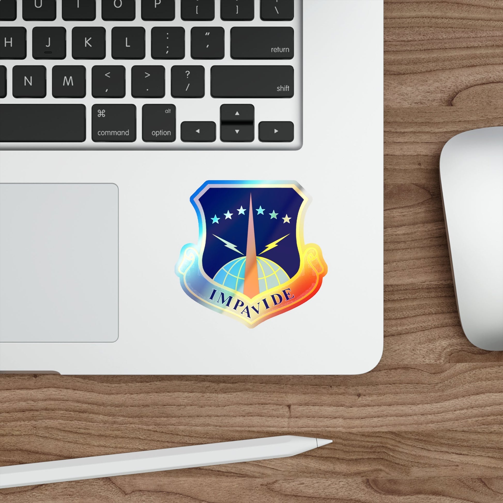 90th Space Wing (U.S. Air Force) Holographic STICKER Die-Cut Vinyl Decal-The Sticker Space