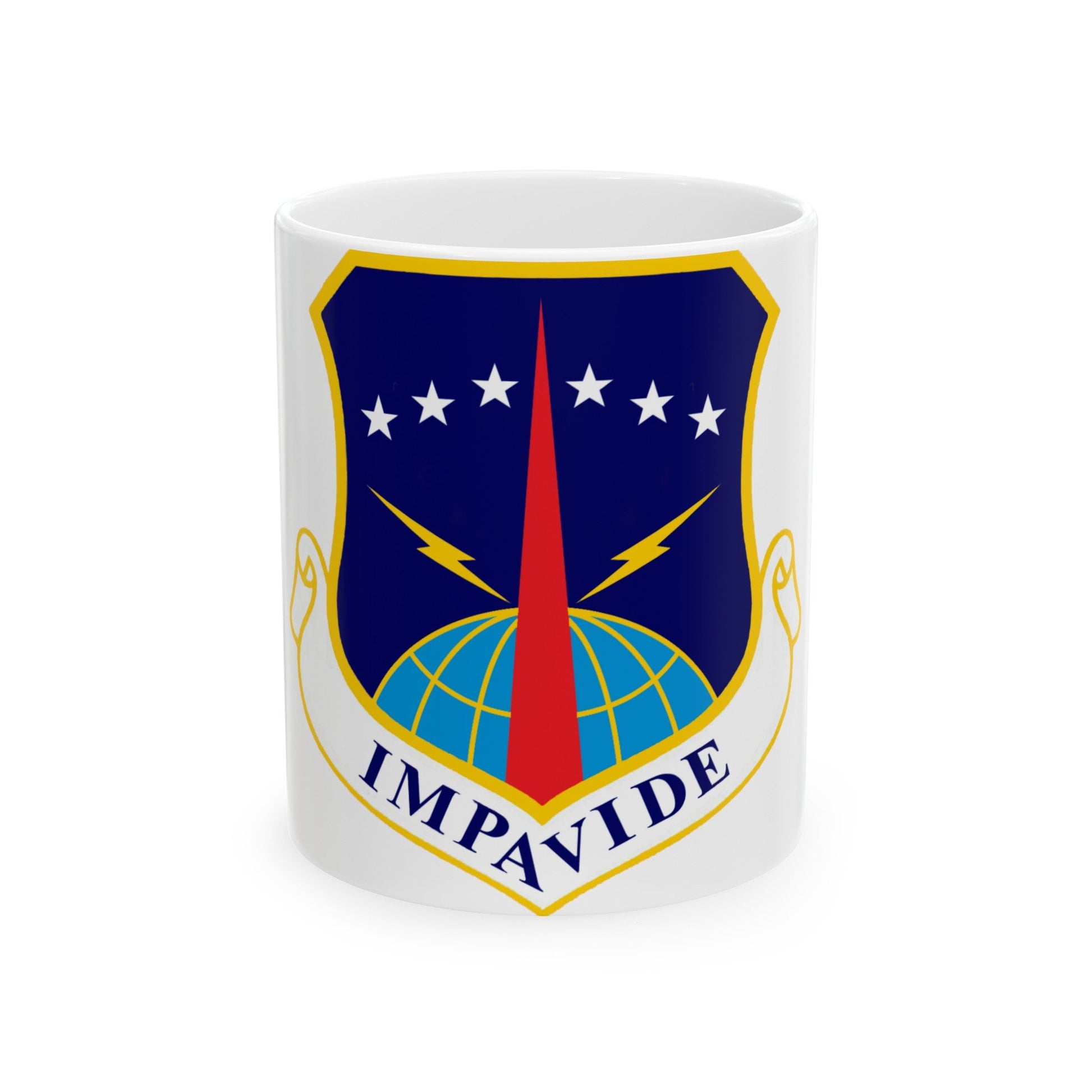 90th Space Wing (U.S. Air Force) White Coffee Mug-11oz-The Sticker Space