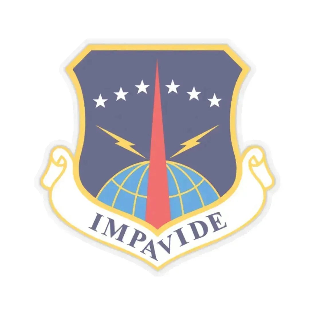 90th Space Wing (U.S. Air Force) STICKER Vinyl Kiss-Cut Decal 2 Inch Transparent - The Sticker Space