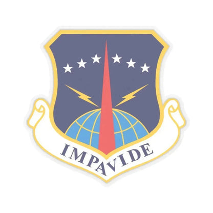 90th Space Wing (U.S. Air Force) STICKER Vinyl Kiss-Cut Decal 4 Inch Transparent - The Sticker Space