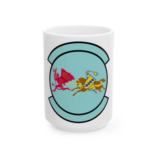 91 Air Refueling Squadron AMC (U.S. Air Force) White Coffee Mug-15oz-The Sticker Space