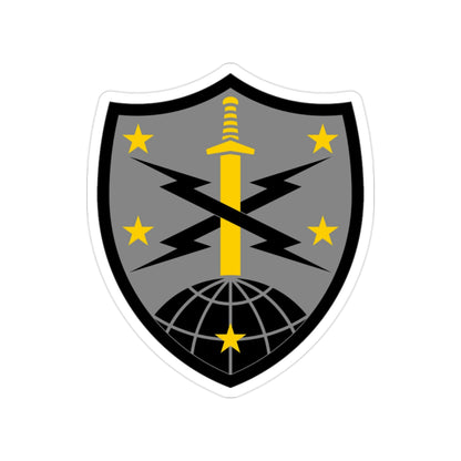 91 Cyber Brigade 2 (U.S. Army) Transparent STICKER Die-Cut Vinyl Decal-2 Inch-The Sticker Space