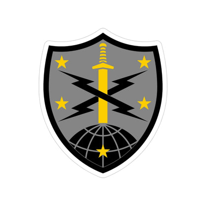 91 Cyber Brigade 2 (U.S. Army) Transparent STICKER Die-Cut Vinyl Decal-4 Inch-The Sticker Space