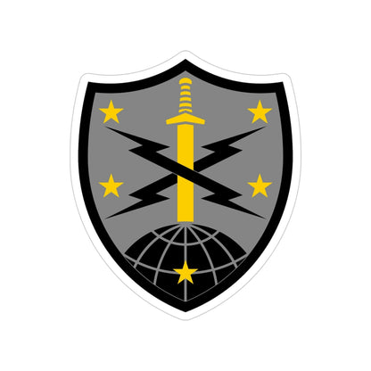 91 Cyber Brigade 2 (U.S. Army) Transparent STICKER Die-Cut Vinyl Decal-5 Inch-The Sticker Space