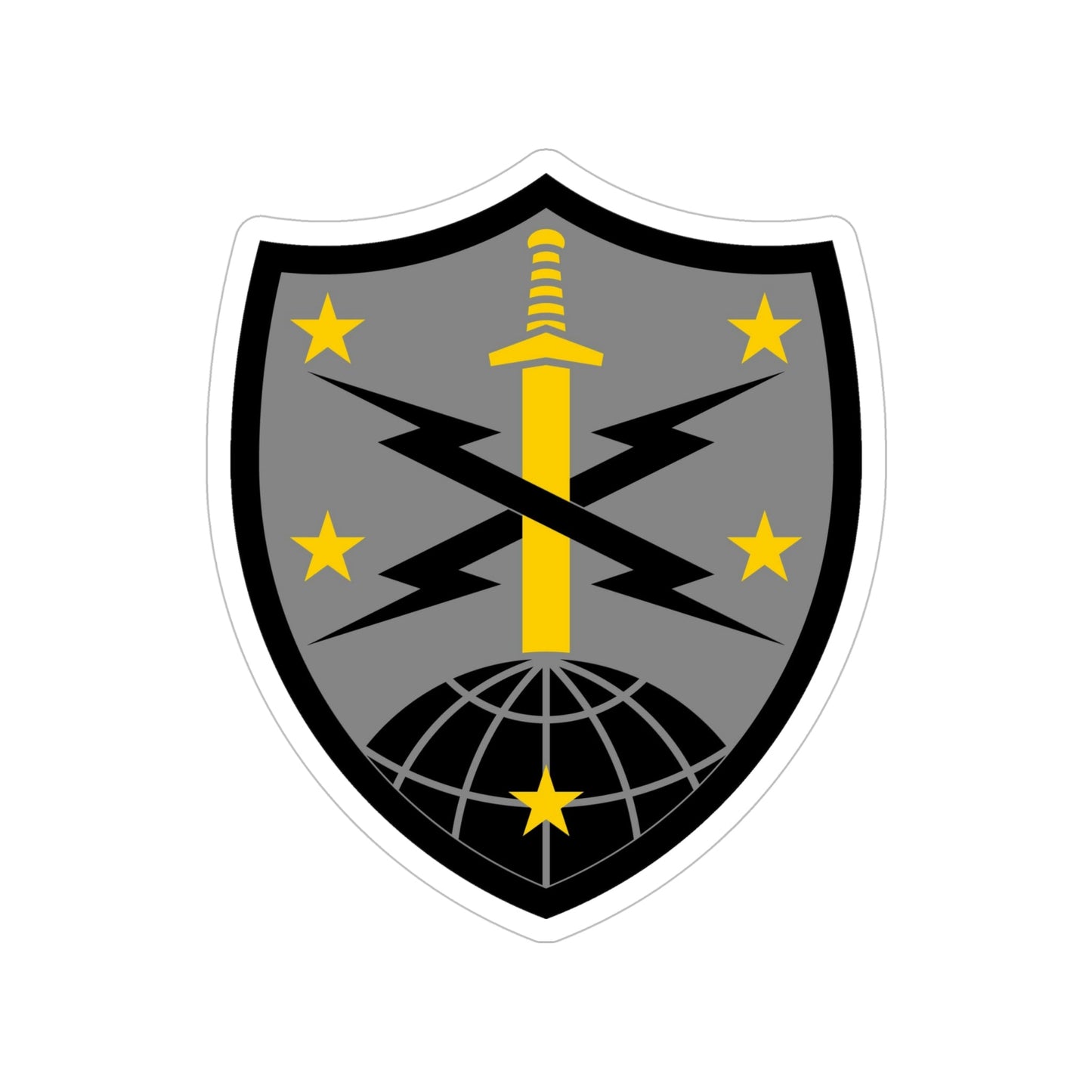 91 Cyber Brigade 2 (U.S. Army) Transparent STICKER Die-Cut Vinyl Decal-6 Inch-The Sticker Space