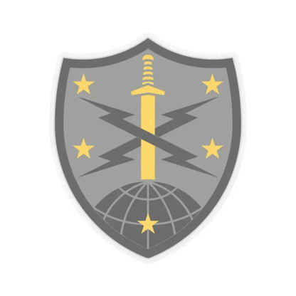 91 Cyber Brigade 2 (U.S. Army) STICKER Vinyl Kiss-Cut Decal 2 Inch Transparent - The Sticker Space