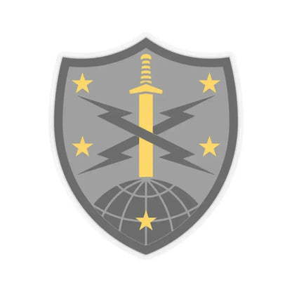 91 Cyber Brigade 2 (U.S. Army) STICKER Vinyl Kiss-Cut Decal 3 Inch Transparent - The Sticker Space