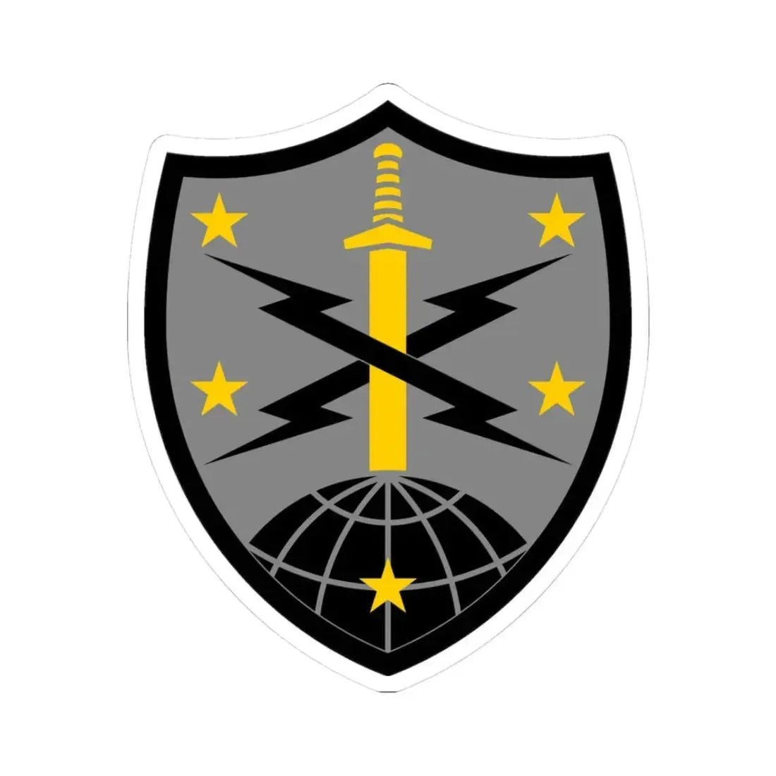 91 Cyber Brigade 2 (U.S. Army) STICKER Vinyl Kiss-Cut Decal 3 Inch White - The Sticker Space