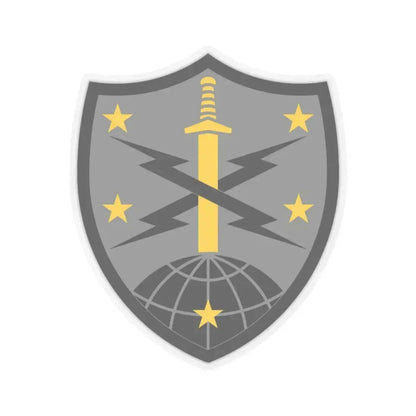91 Cyber Brigade 2 (U.S. Army) STICKER Vinyl Kiss-Cut Decal 4 Inch Transparent - The Sticker Space