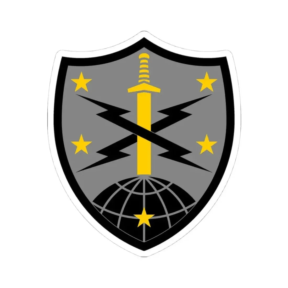 91 Cyber Brigade 2 (U.S. Army) STICKER Vinyl Kiss-Cut Decal 4 Inch White - The Sticker Space