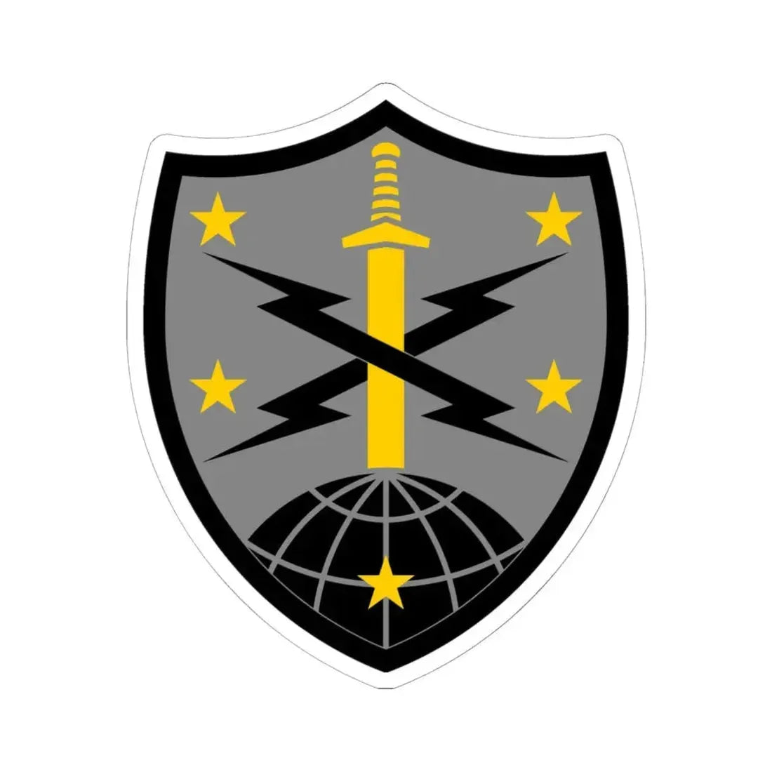 91 Cyber Brigade 2 (U.S. Army) STICKER Vinyl Kiss-Cut Decal 6 Inch White - The Sticker Space