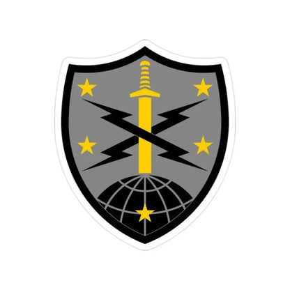 91 Cyber Brigade 2 (U.S. Army) Transparent STICKER Die-Cut Vinyl Decal 2 Inch - The Sticker Space