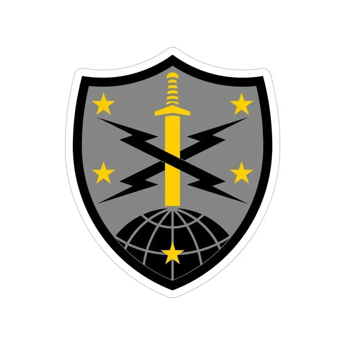 91 Cyber Brigade 2 (U.S. Army) Transparent STICKER Die-Cut Vinyl Decal 6 Inch - The Sticker Space