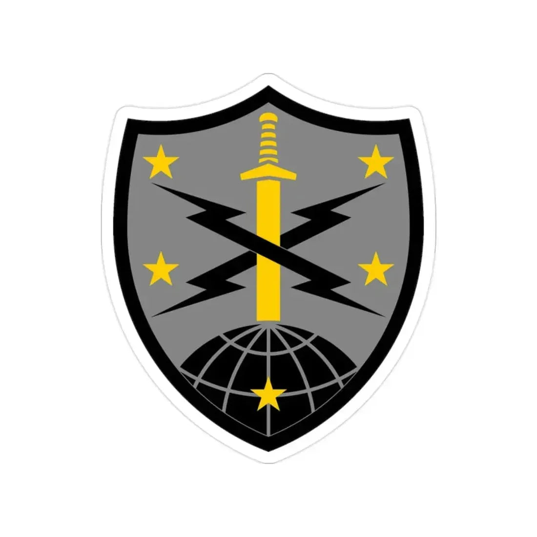 91 Cyber Brigade 2 (U.S. Army) Transparent STICKER Die-Cut Vinyl Decal - The Sticker Space