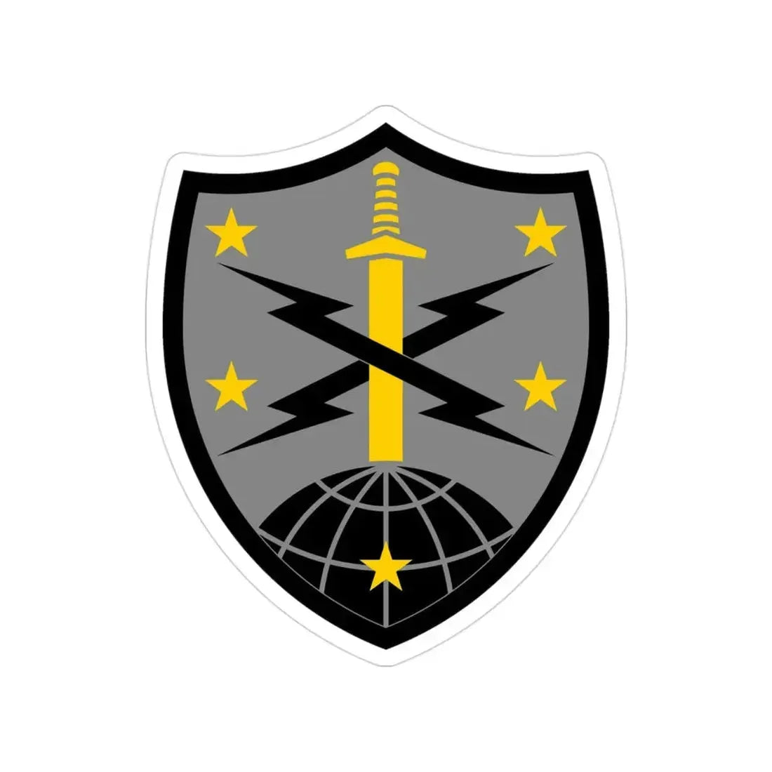91 Cyber Brigade 2 (U.S. Army) Transparent STICKER Die-Cut Vinyl Decal - The Sticker Space