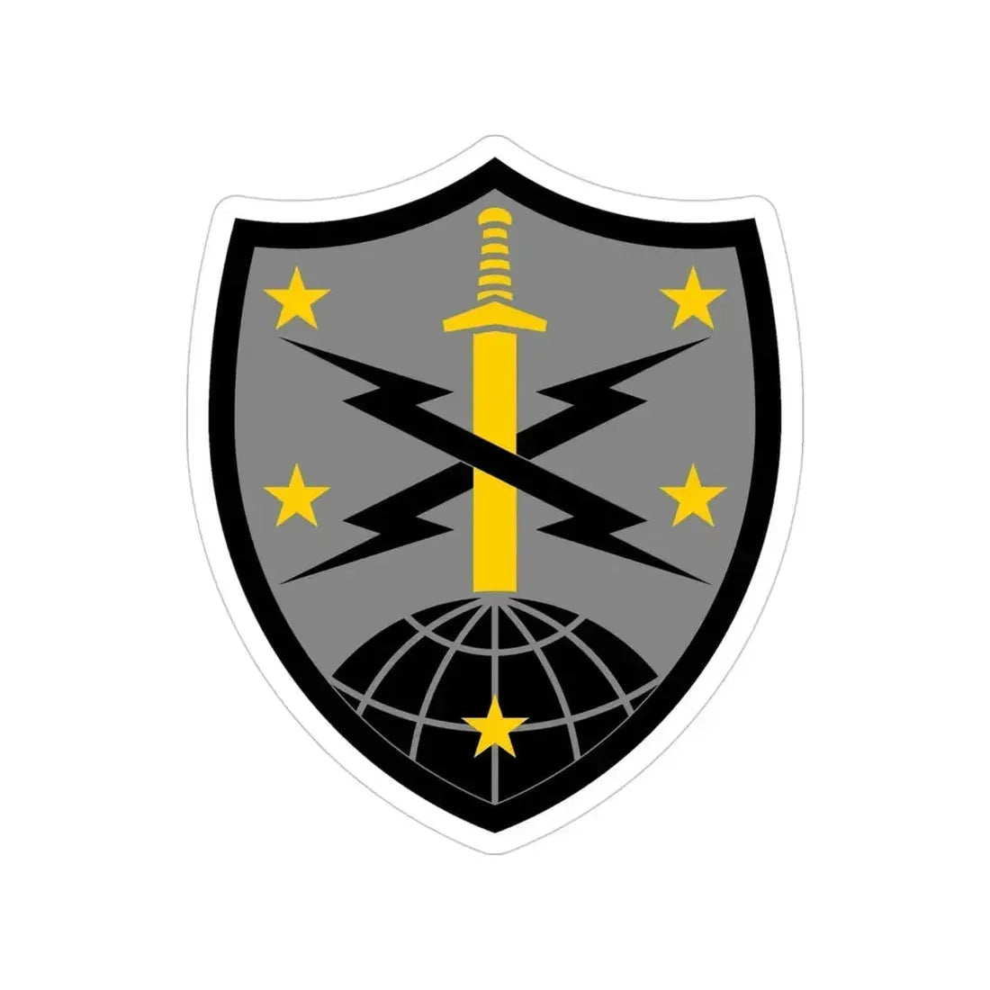 91 Cyber Brigade 2 (U.S. Army) Transparent STICKER Die-Cut Vinyl Decal - The Sticker Space