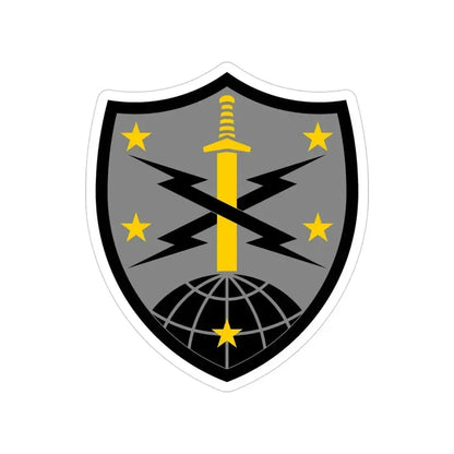 91 Cyber Brigade 2 (U.S. Army) Transparent STICKER Die-Cut Vinyl Decal - The Sticker Space