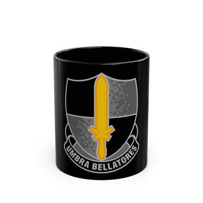 91 Cyber Brigade (U.S. Army) Black Coffee Mug-11oz-The Sticker Space
