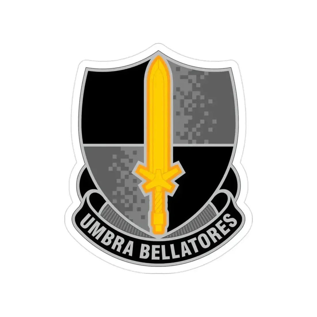 91 Cyber Brigade (U.S. Army) Transparent STICKER Die-Cut Vinyl Decal 3 Inch - The Sticker Space