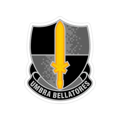 91 Cyber Brigade (U.S. Army) Transparent STICKER Die-Cut Vinyl Decal 3 Inch - The Sticker Space