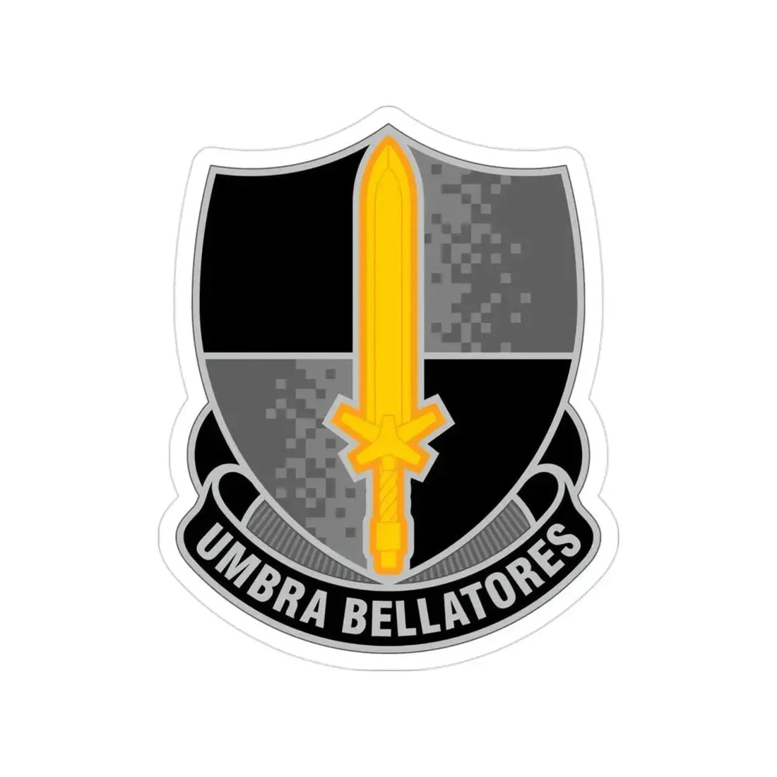 91 Cyber Brigade (U.S. Army) Transparent STICKER Die-Cut Vinyl Decal 3 Inch - The Sticker Space