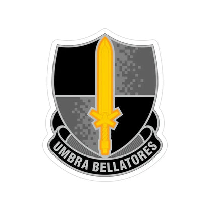 91 Cyber Brigade (U.S. Army) Transparent STICKER Die-Cut Vinyl Decal 3 Inch - The Sticker Space