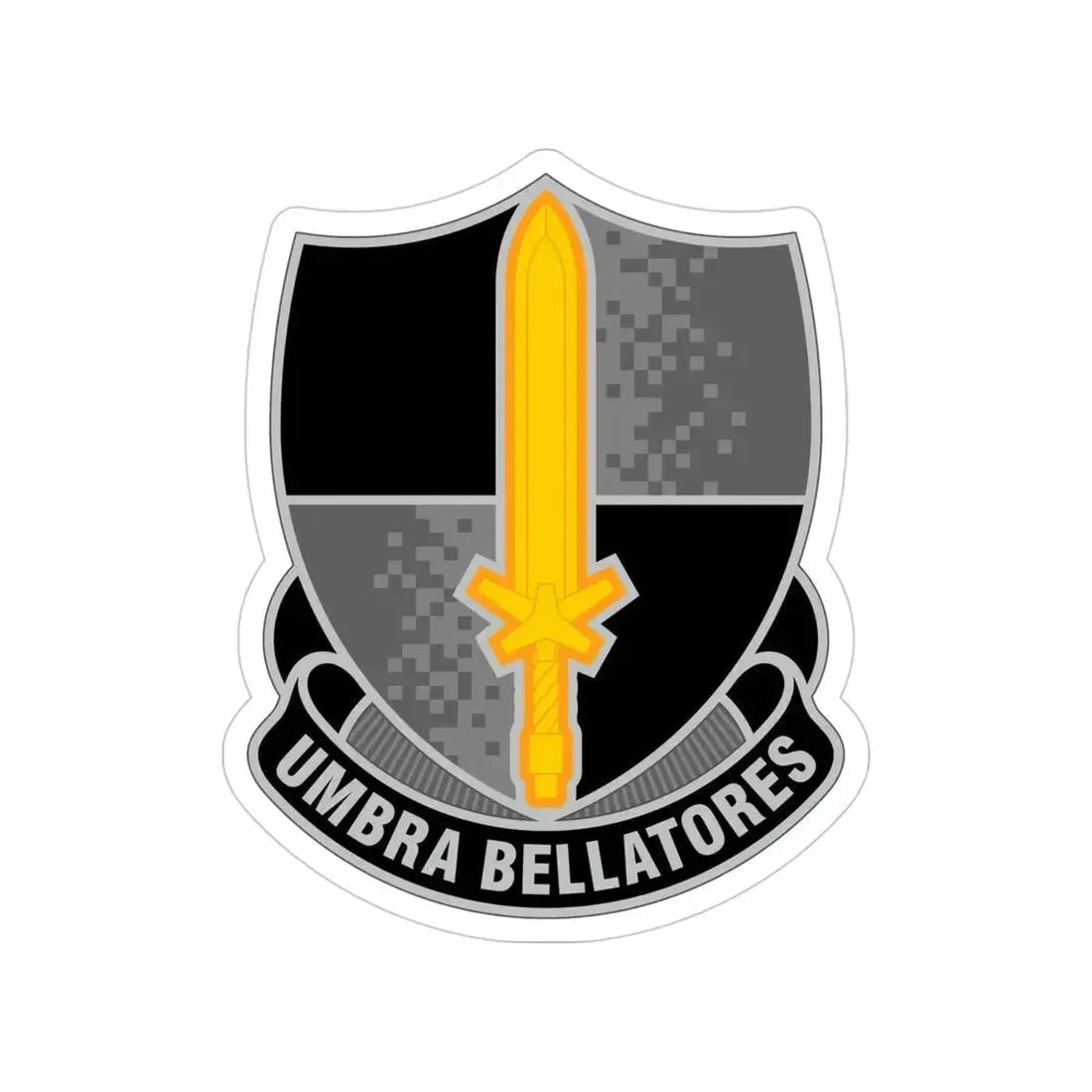 91 Cyber Brigade (U.S. Army) Transparent STICKER Die-Cut Vinyl Decal 4 Inch - The Sticker Space