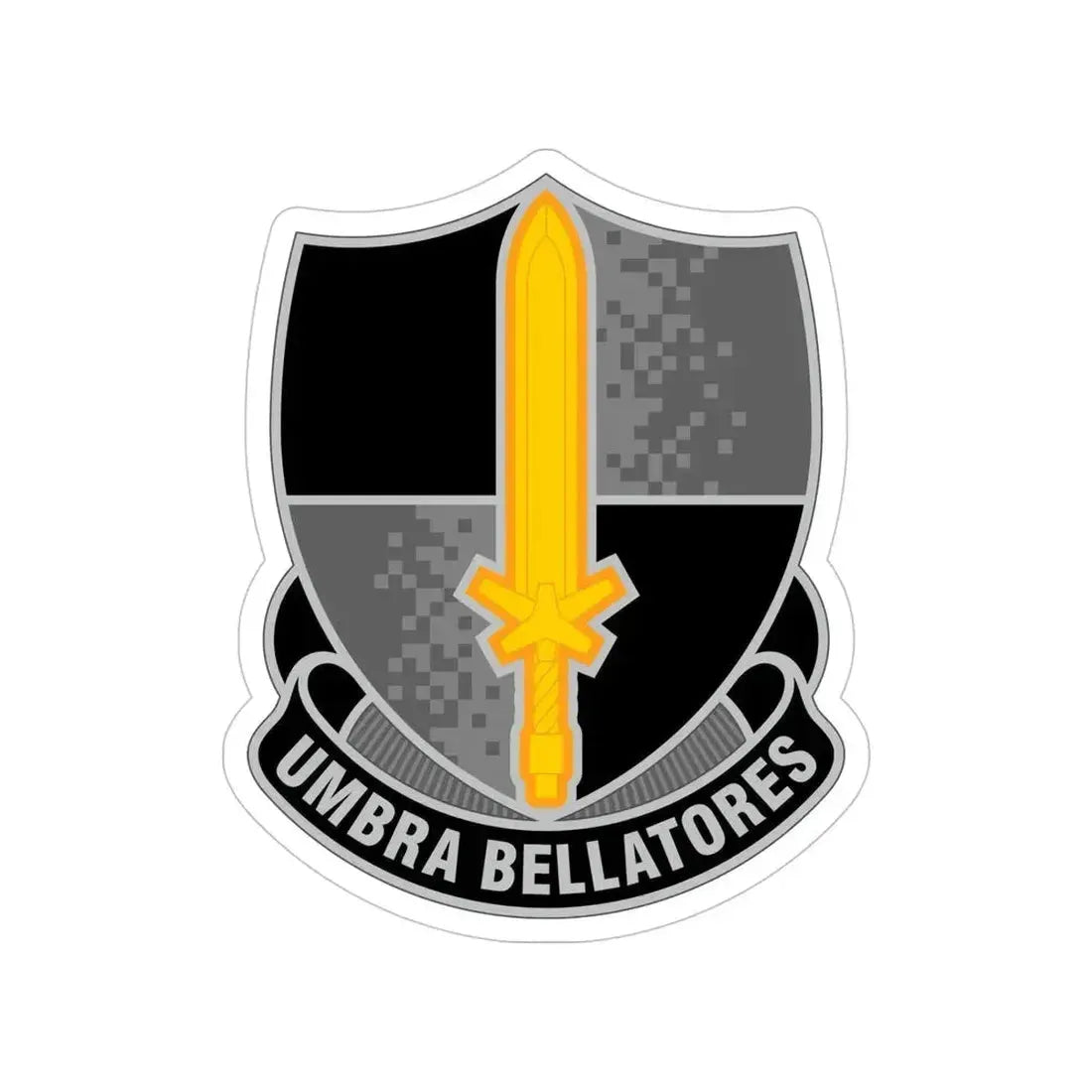 91 Cyber Brigade (U.S. Army) Transparent STICKER Die-Cut Vinyl Decal 5 Inch - The Sticker Space