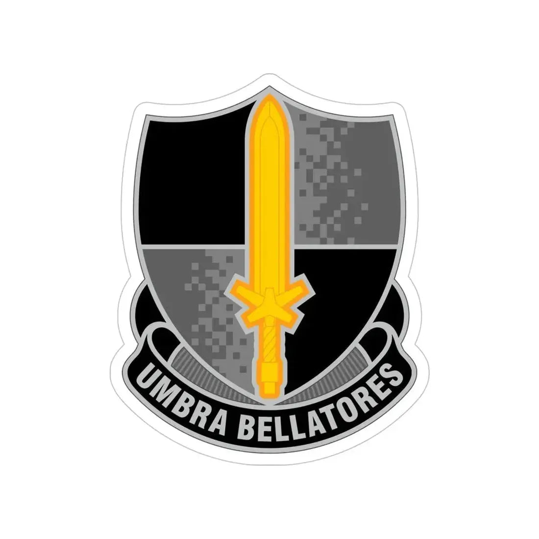 91 Cyber Brigade (U.S. Army) Transparent STICKER Die-Cut Vinyl Decal 5 Inch - The Sticker Space