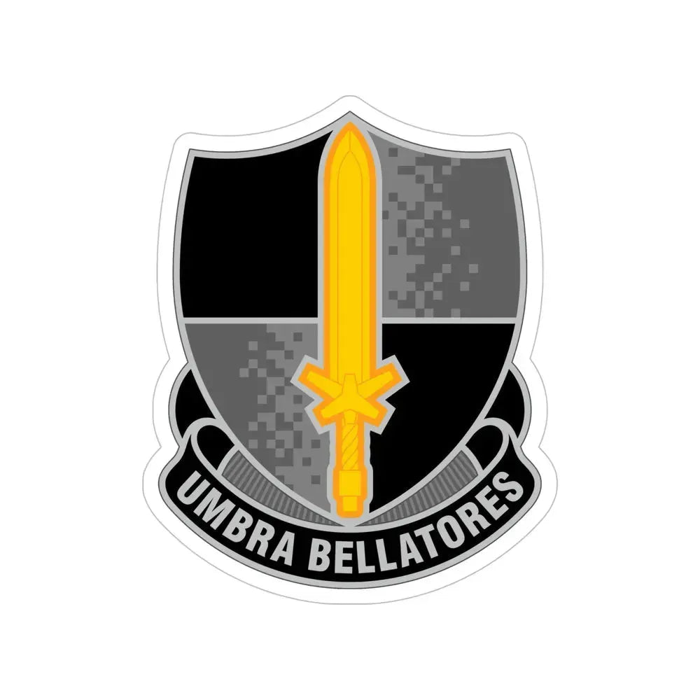 91 Cyber Brigade (U.S. Army) Transparent STICKER Die-Cut Vinyl Decal 6 Inch - The Sticker Space