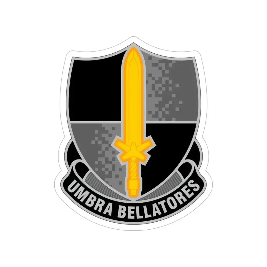 91 Cyber Brigade (U.S. Army) Transparent STICKER Die-Cut Vinyl Decal 6 Inch - The Sticker Space