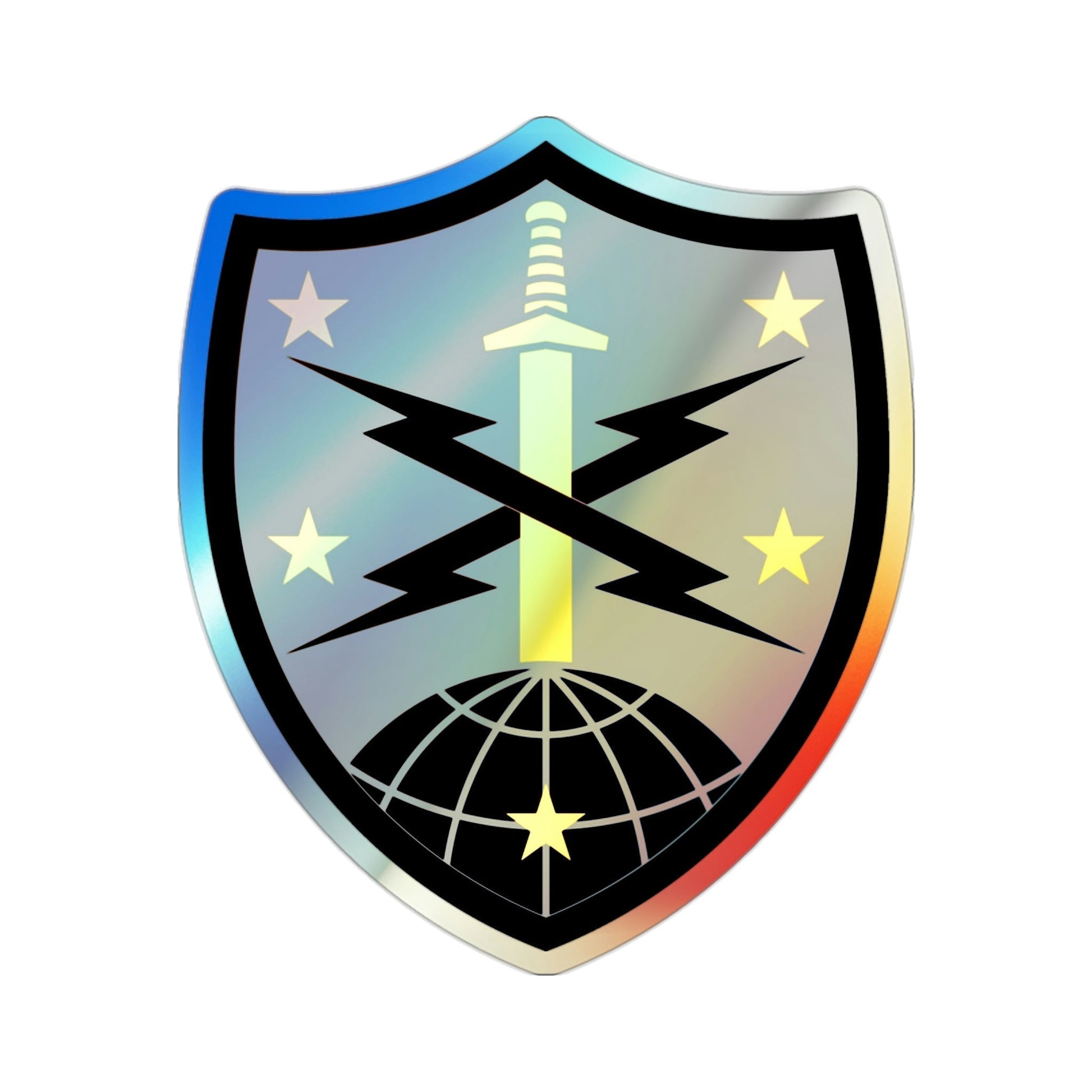 91 Cyber Brigade v2 (U.S. Army) Holographic STICKER Die-Cut Vinyl Decal-2 Inch-The Sticker Space