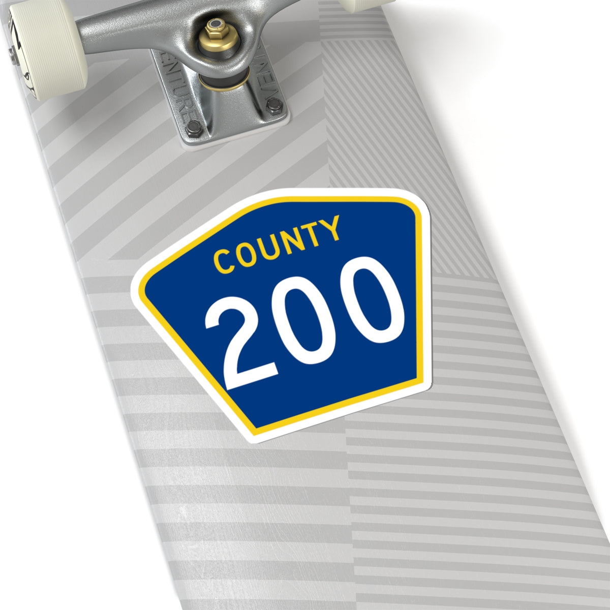 County 200 MN (Minnesota) (Road Sign) STICKER Vinyl Kiss-Cut Decal