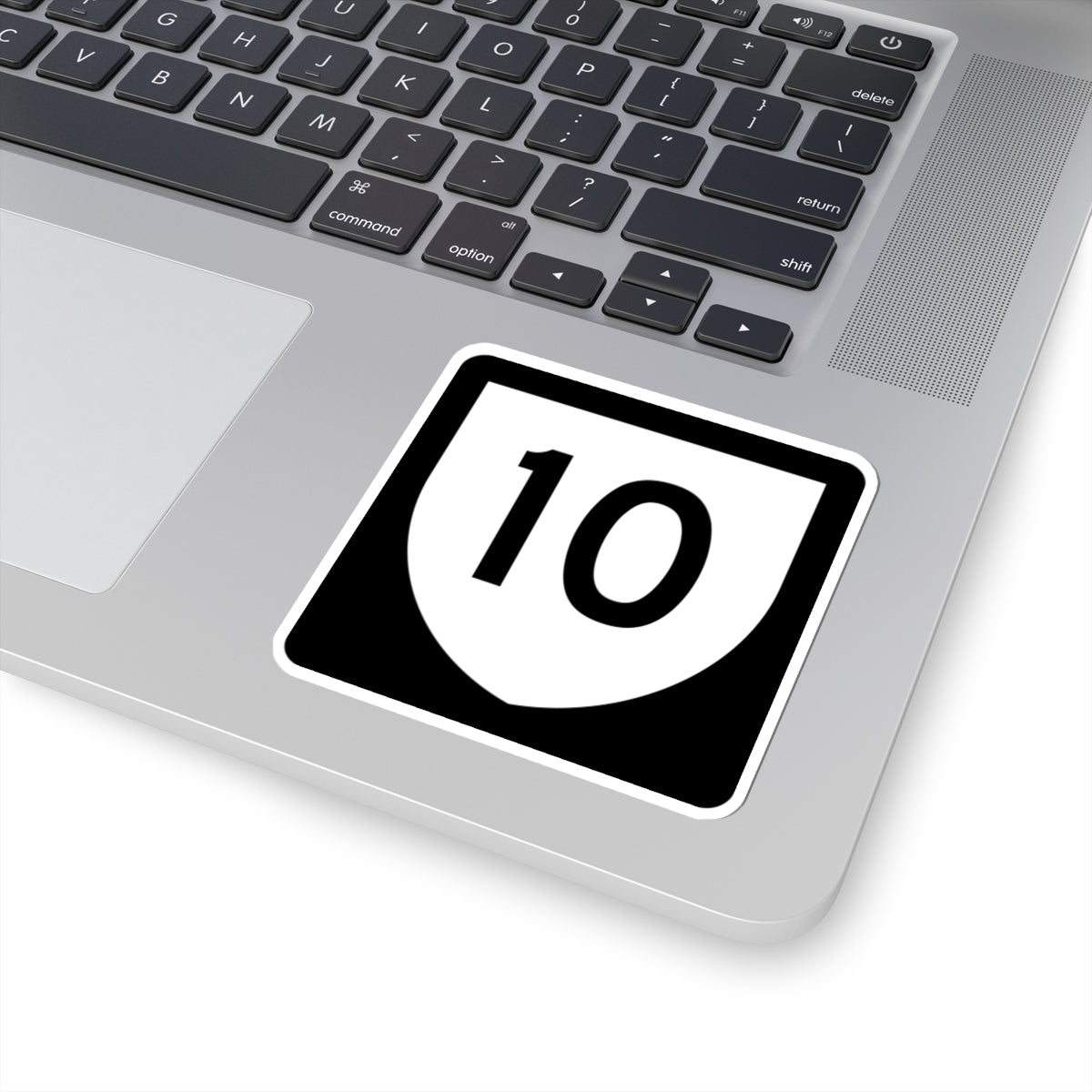 PR urban primary 10 (Puerto Rico) (Road Sign) STICKER Vinyl Kiss-Cut Decal