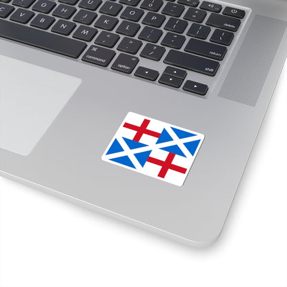 Flag of The Commonwealth (England) STICKER Vinyl Kiss-Cut Decal