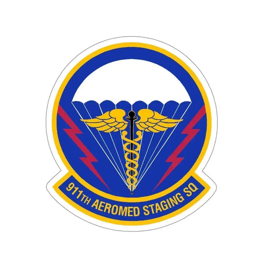 911 Aeromedical Staging Squadron AFRC (U.S. Air Force) STICKER Vinyl Die-Cut Decal 6 Inch - The Sticker Space