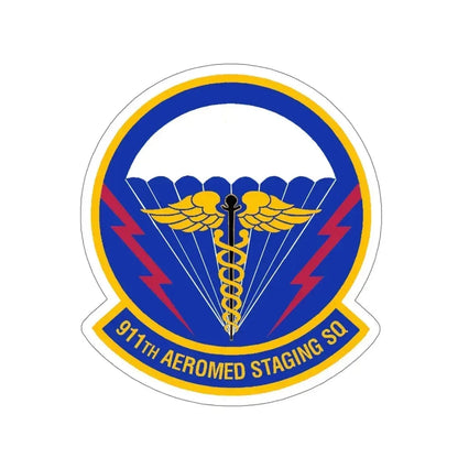911 Aeromedical Staging Squadron AFRC (U.S. Air Force) STICKER Vinyl Die-Cut Decal 6 Inch - The Sticker Space
