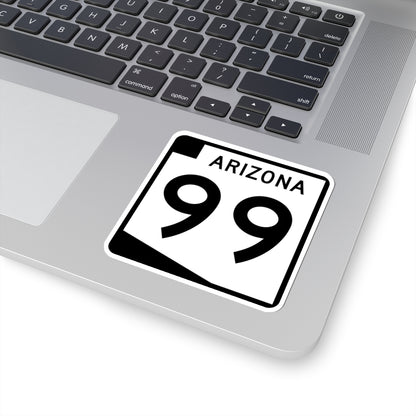 Arizona 99 (Arizona) (Road Sign) STICKER Vinyl Kiss-Cut Decal