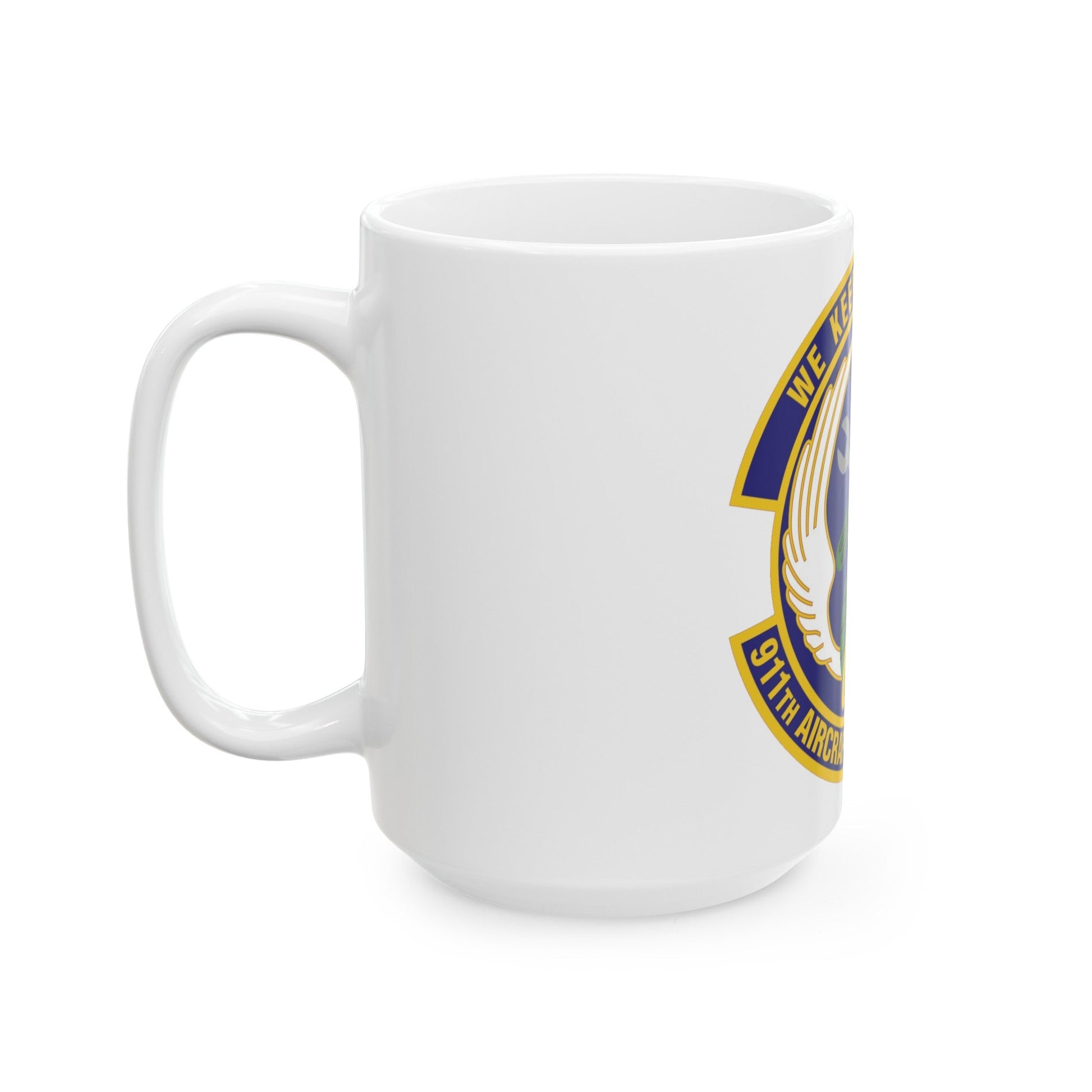 911th Aircraft Maintenance Squadron (U.S. Air Force) White Coffee Mug-The Sticker Space