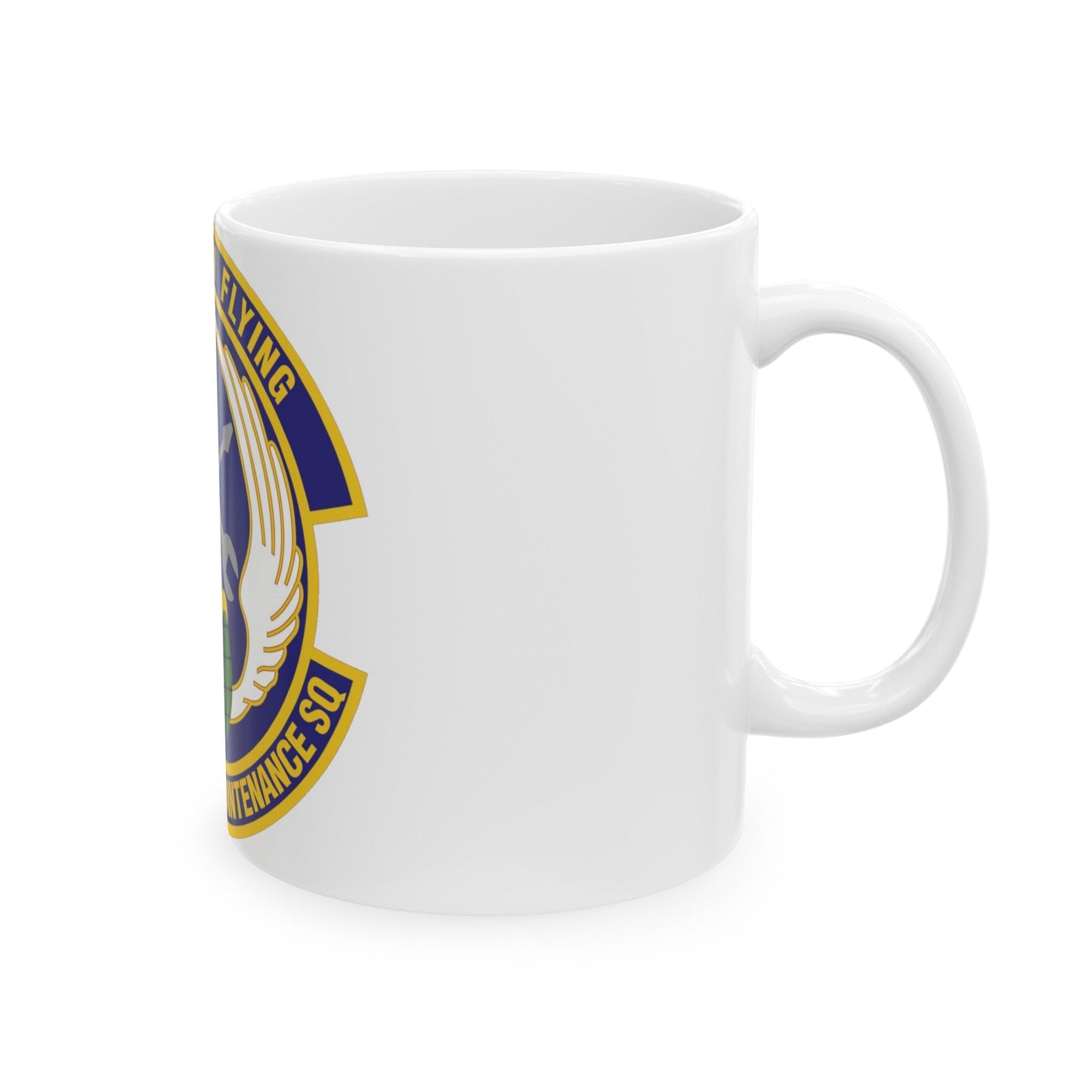 911th Aircraft Maintenance Squadron (U.S. Air Force) White Coffee Mug-The Sticker Space