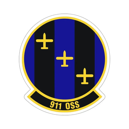 911th Operations Support Squadron (U.S. Air Force) STICKER Vinyl Die-Cut Decal 6 Inch - The Sticker Space