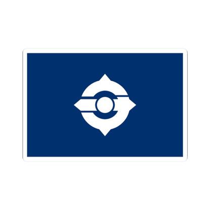 Flag of Moriguchi Osaka (Japan) STICKER Vinyl Kiss-Cut Decal
