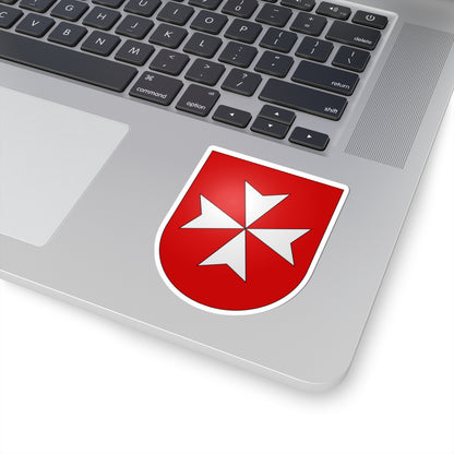 Bardonnex-coat of arms (Switzerland) (Coat of Arms) STICKER Vinyl Kiss-Cut Decal