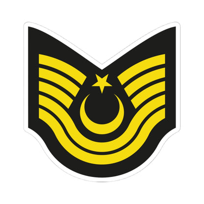 Army TUR OR 07 (Turkey) (Military Rank) STICKER Vinyl Kiss-Cut Decal