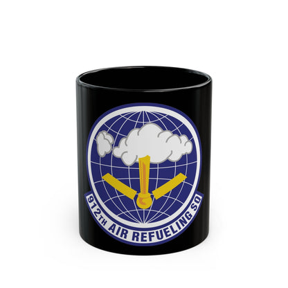 912th Air Refueling Squadron (U.S. Air Force) Black Coffee Mug-11oz-The Sticker Space