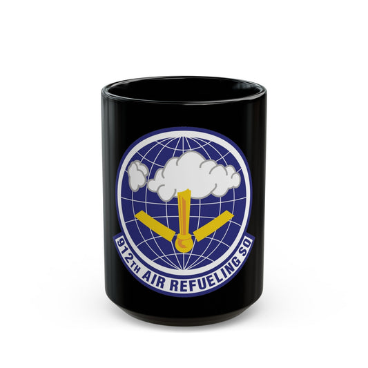 912th Air Refueling Squadron (U.S. Air Force) Black Coffee Mug-15oz-The Sticker Space