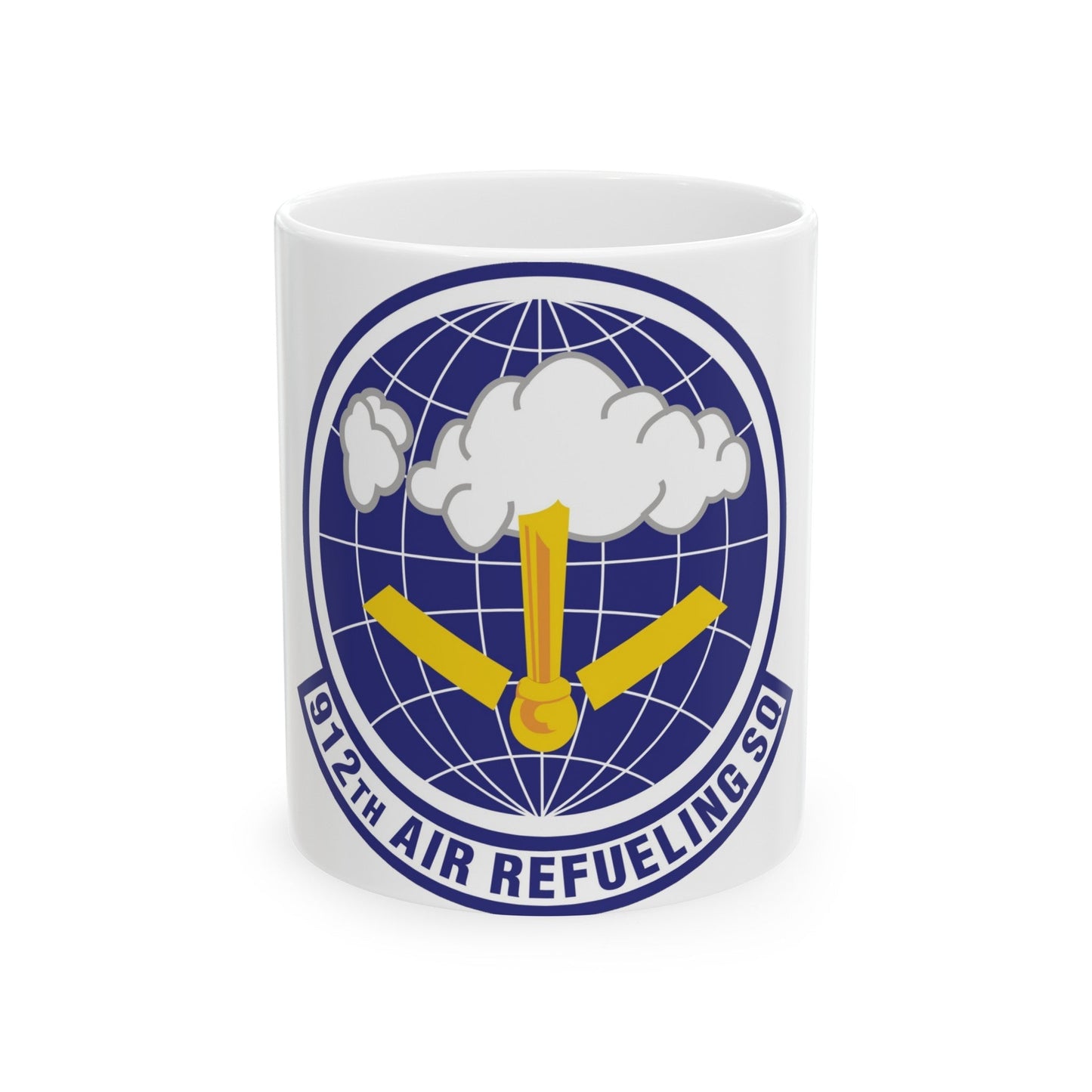 912th Air Refueling Squadron (U.S. Air Force) White Coffee Mug-11oz-The Sticker Space