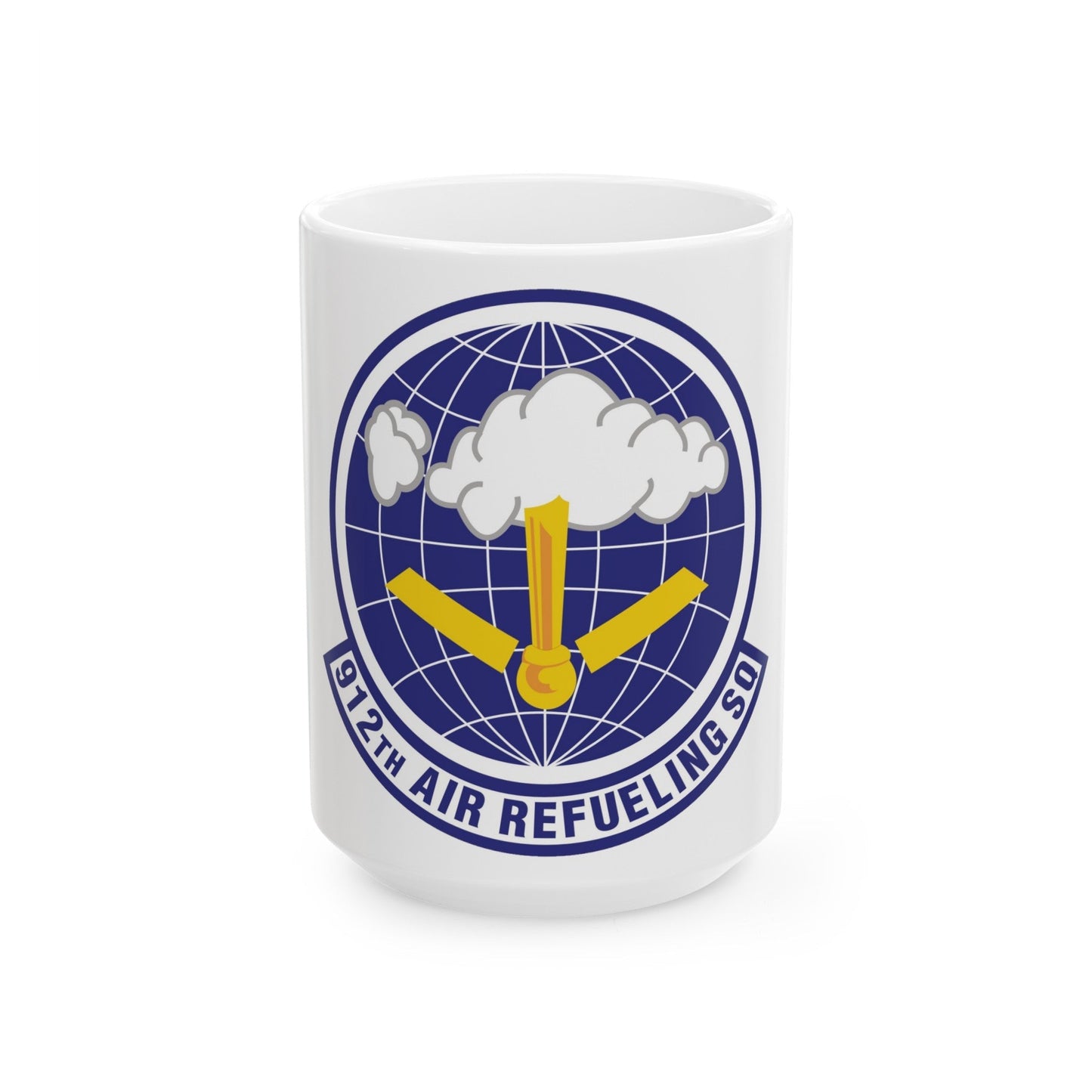 912th Air Refueling Squadron (U.S. Air Force) White Coffee Mug-15oz-The Sticker Space