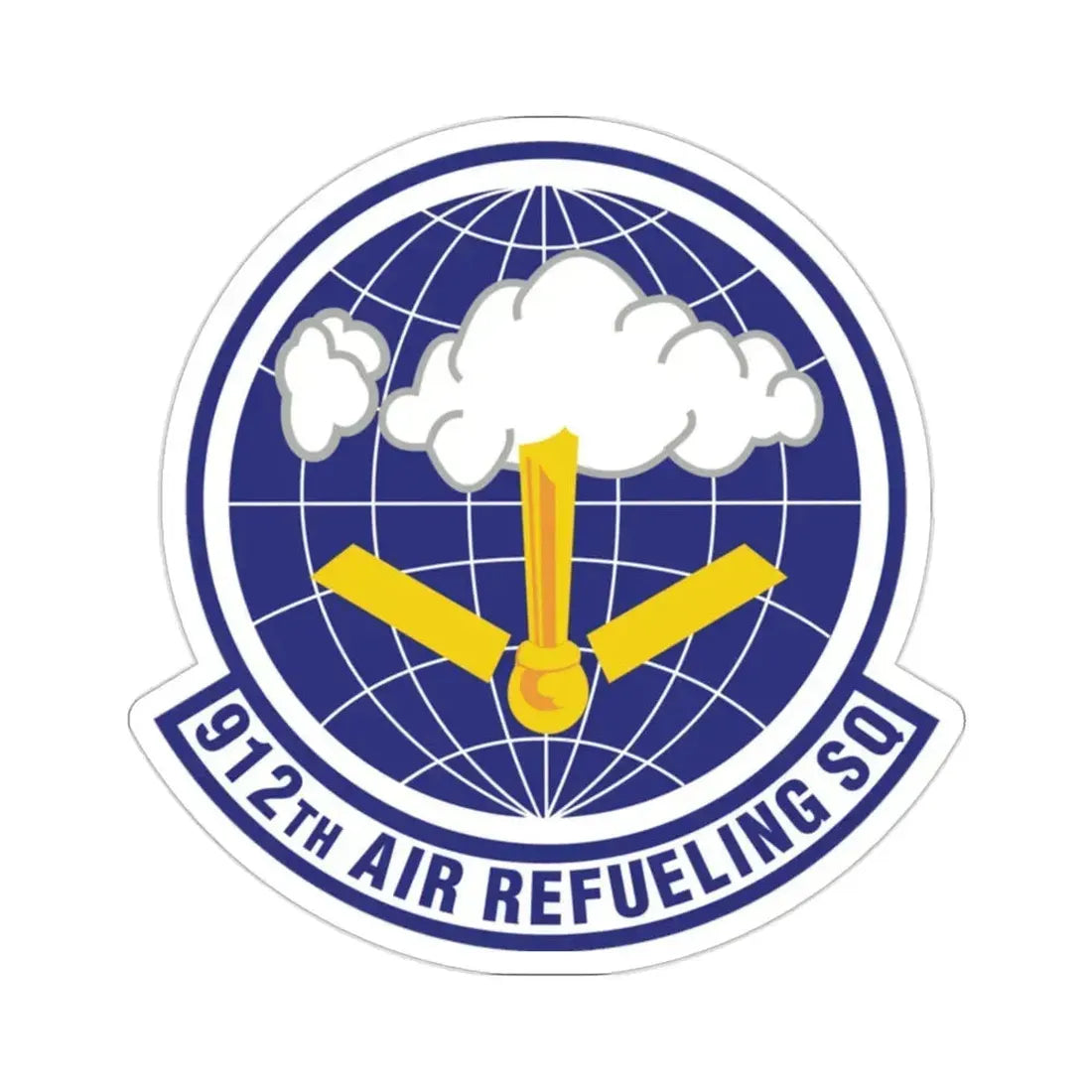 912th Air Refueling Squadron (U.S. Air Force) STICKER Vinyl Die-Cut Decal 2 Inch - The Sticker Space