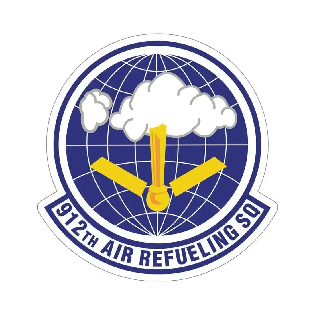 912th Air Refueling Squadron (U.S. Air Force) STICKER Vinyl Die-Cut Decal 5 Inch - The Sticker Space